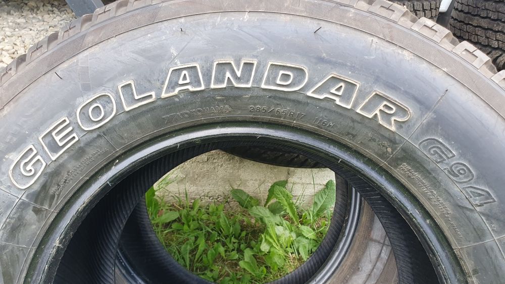 285/65 R17  4шт Yokohama (Йокохама) Авторезина, шини.