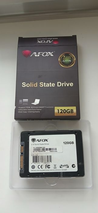 Накопитель SSD диск AFOX 120GB 2.5" SATA