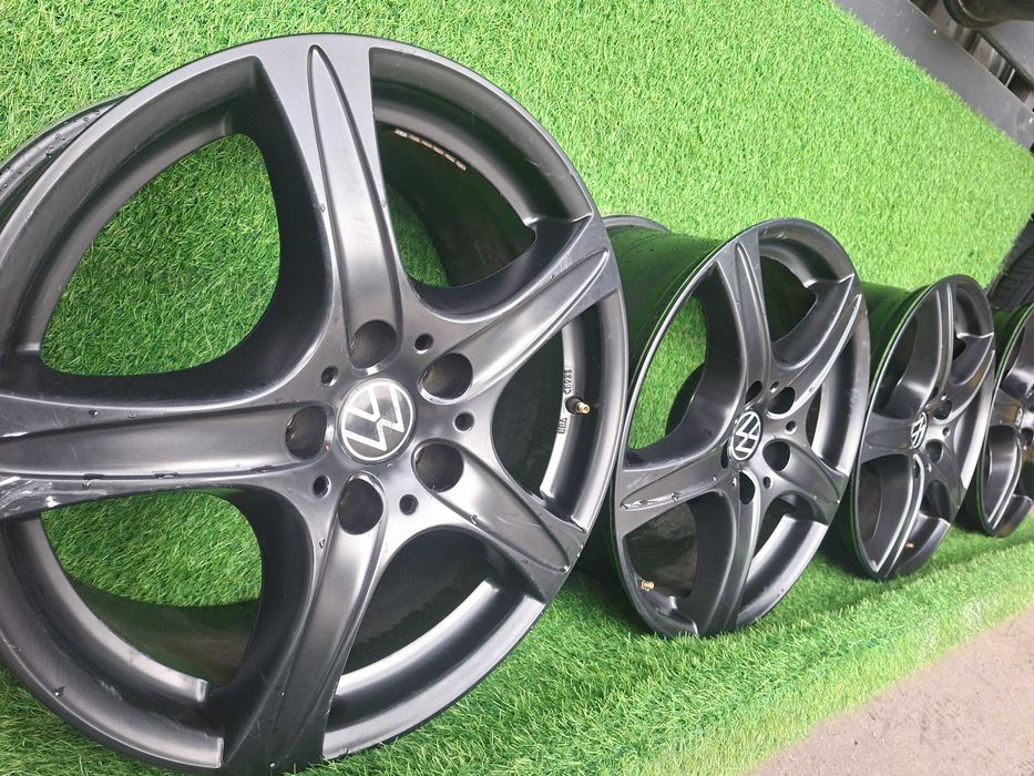 [A120] ALUFELGI 18'' 5x120 VW T5,T6,Multivan,Caravelle,Czarny Mat.