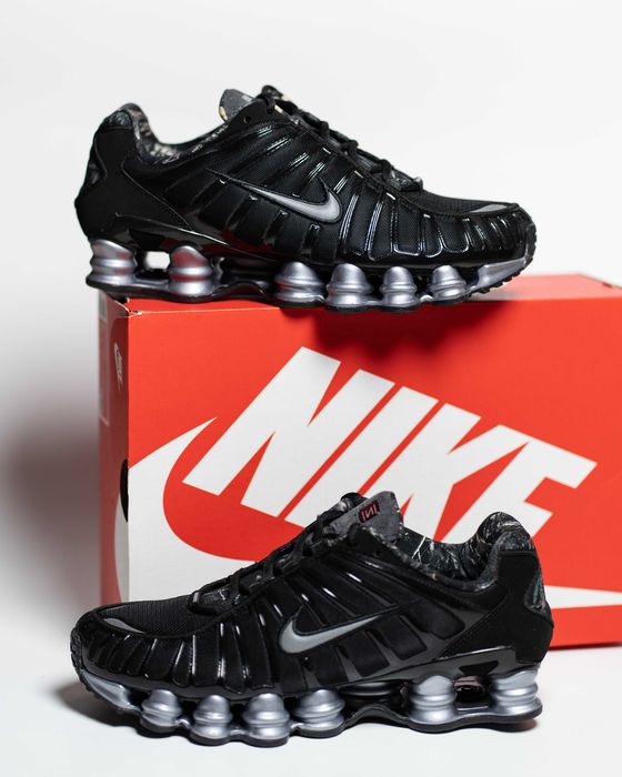 Чоловічі кросівки Nike Shox TL IQ0299-010 Black чорні Оригінал (розміри 41-47 з половинками)