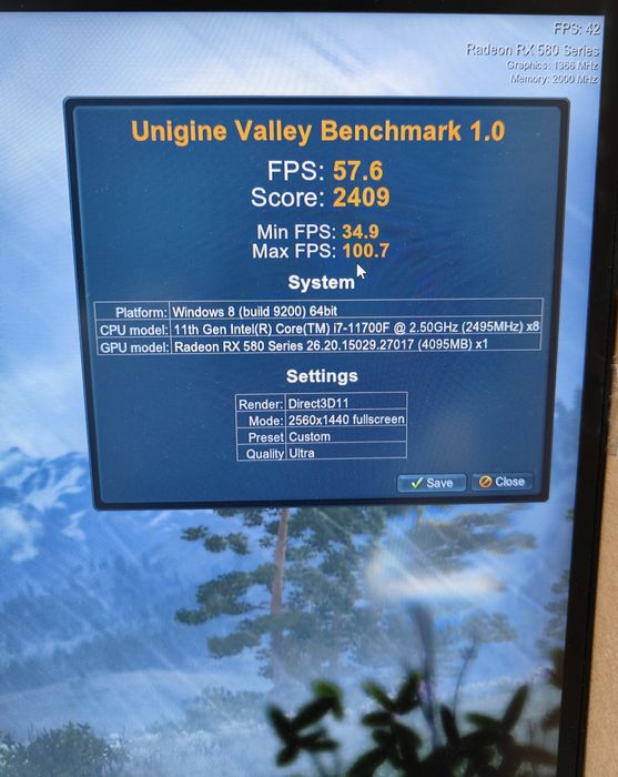 Системний блок i7-11700F / 16Gb DDR4 / RX580  8Gb