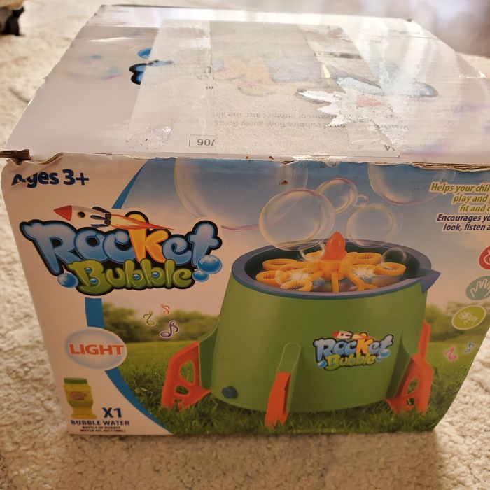 Генератор мильних бульбашок Bubble Fun "Ракета"