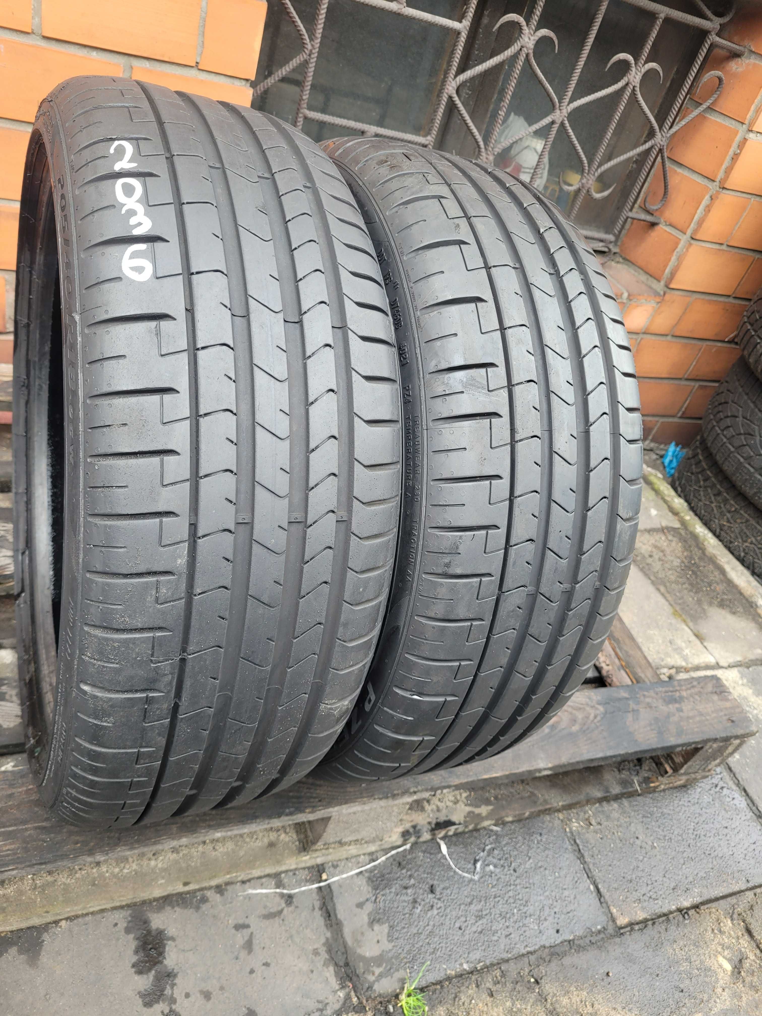 Opony Letnie 205/40R18 Pirelli P Zero 2szt Montaż RSC 22rok jak Nowe ...