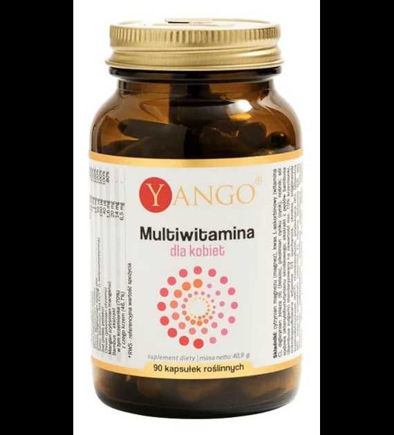 Multiwitamina dla kobiet 90 kaps Yango