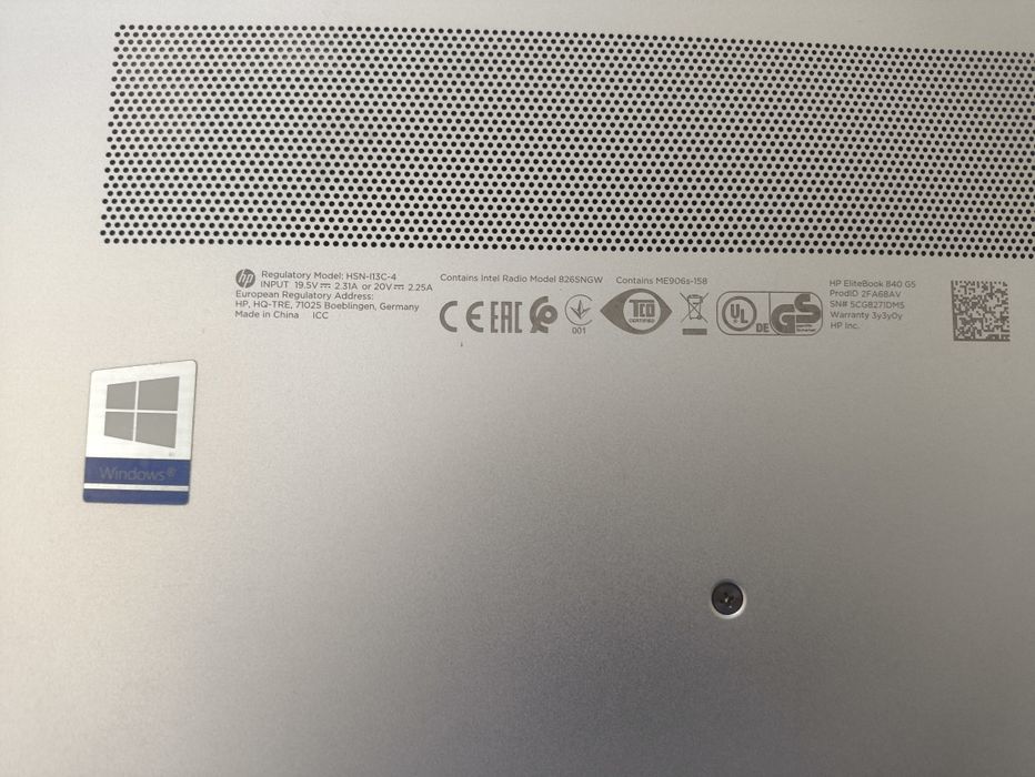 Hp EliteBook 840G5