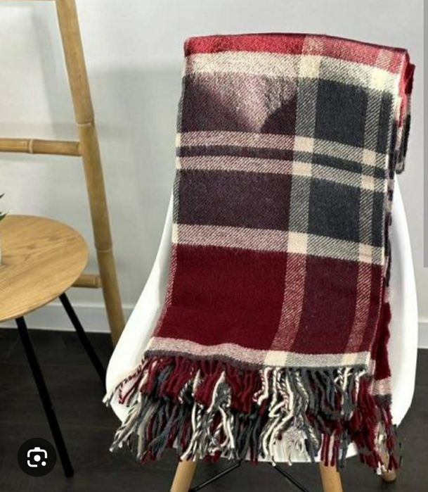 Плед из новозеландской шерсти, 100% шерстяной плед  ТМ Ярослав