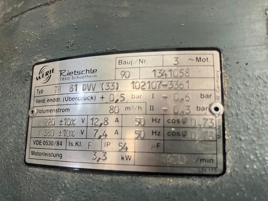 Bomba de Vácuo Gebr. Becker