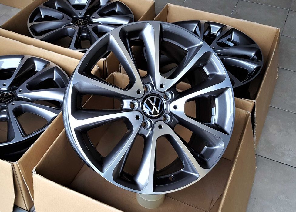 Alufelgi 18 5x112 VW Passat Tiguan Golf Jetta Touran T-Roc Arteon 318#