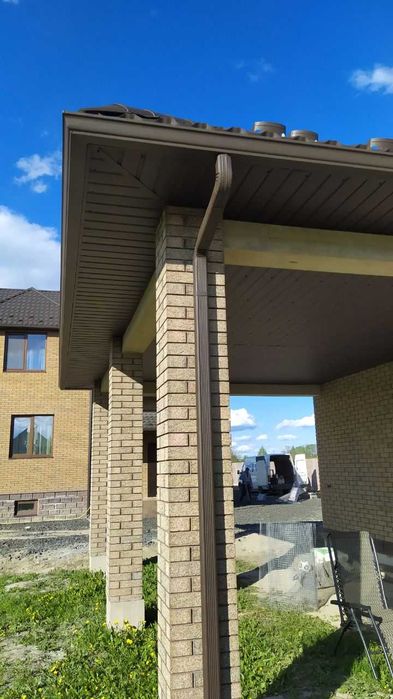 Водосточная система/ Водосток/ монтаж/ Вишгород/ Бриза/Profil/Софіт