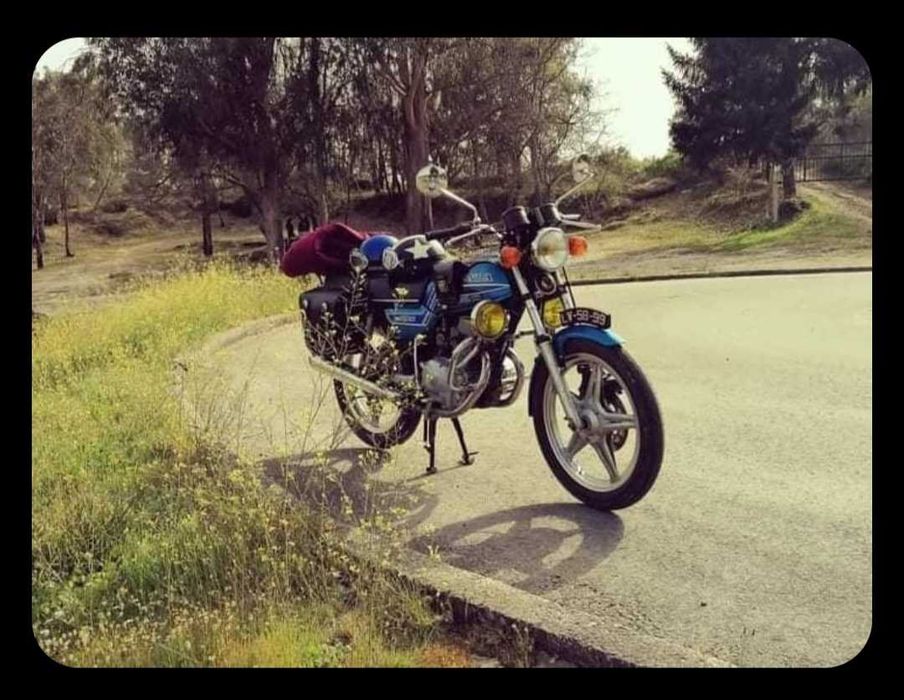 Honda 125 cc twin 1977 35.000 km original