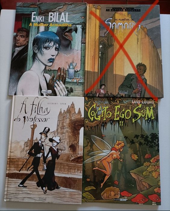30 Albúns de Comès, Loisel, M. Prado, Bilal, e Cabanes