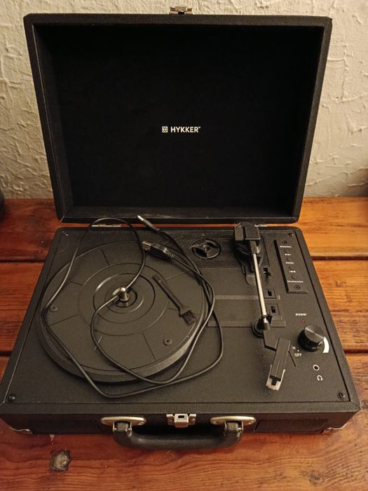 Gramofon hykker winyle