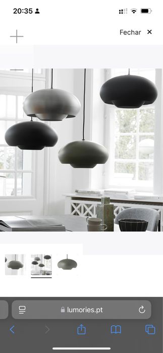 Candeeiro Suspenso Ø30 Brushed Aluminium Frandsen - NOVO