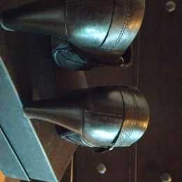 Botins Senhora pretos em pele interior e exterior