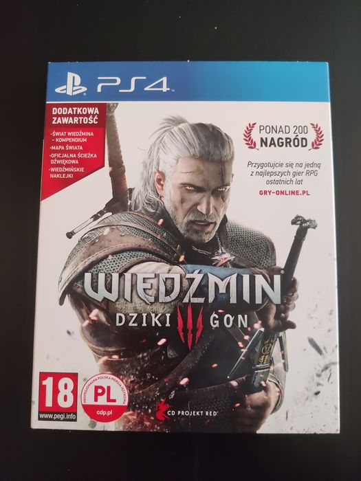 Wiedźmin 3 dziki gon PS4/PS5