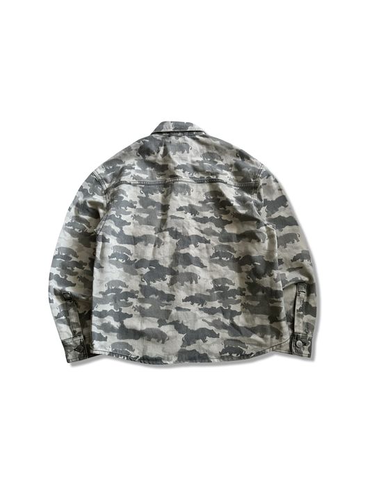 Верхня Сорочка ECKO UNLTD X BERSHKA куртка бершка еко жакет jacket