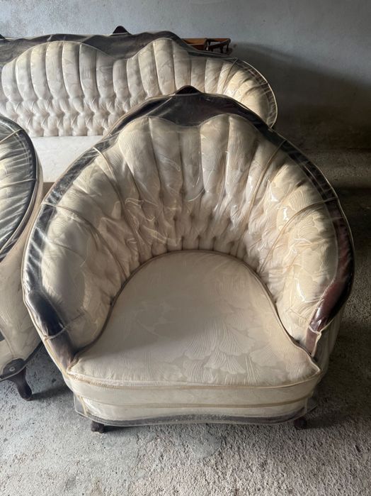 Sofá vintage branco