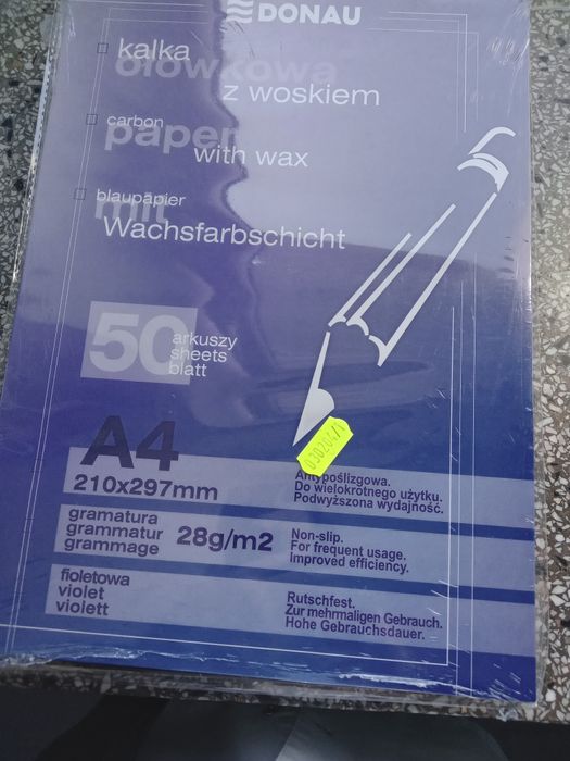 Kalka ołówkowa z woskiem