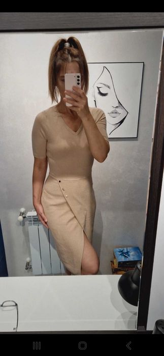 Nowa z metką dzianinowa sukienka Orsey rozmiar 36