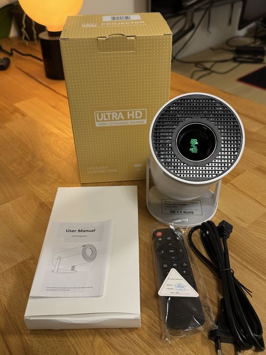 Projektor rzutnik hy300 wifi bluetooth netflix hbo prime itp airplay