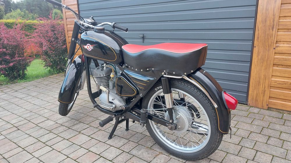 WSK 125 B1 1968 r.  dwuramówka jedyna taka