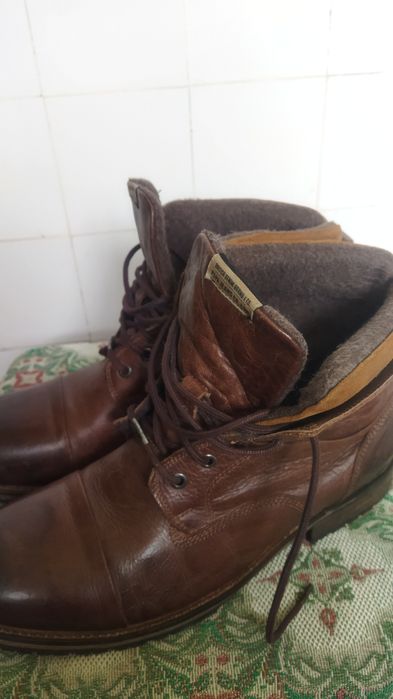 Кожаные мужские ботинки Pepe Jeans 45р