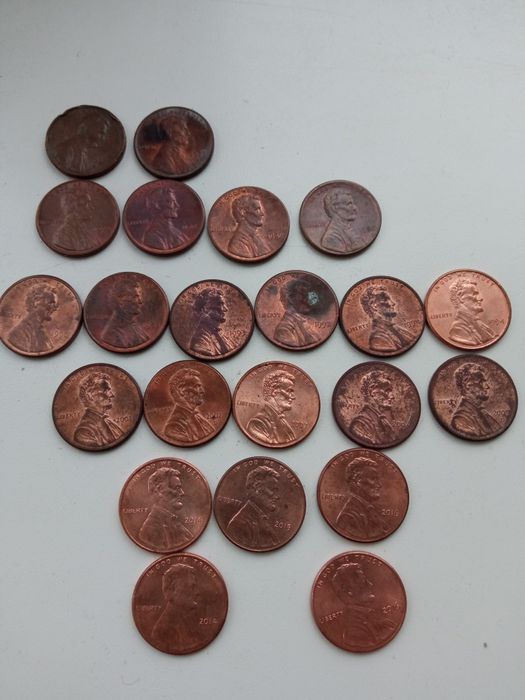 Монеты 1 цент США