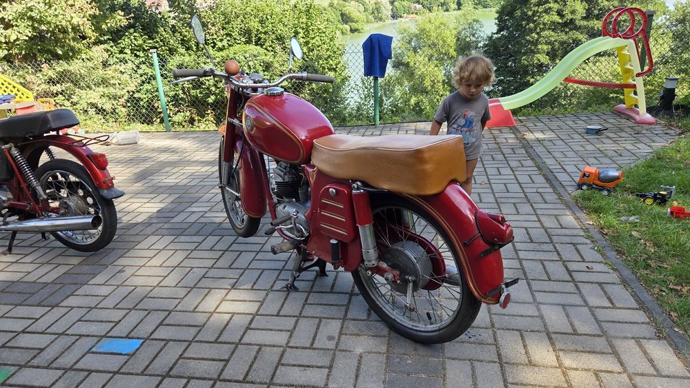 Pannonia Danuvia 125 1960 na chodzie