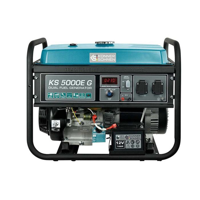 Agregat prądotwórczy KS 5000E G DUAL FUEL benzynowo-gazowy