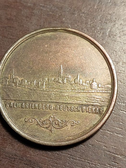 Medal 1895 Piekary Śląskie - Deutsche Piekar
