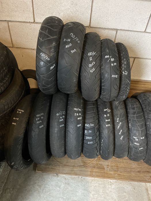 Мотошини 120/70 ZR17, 150/70 R18,110/80 R19, R13,R14,R15