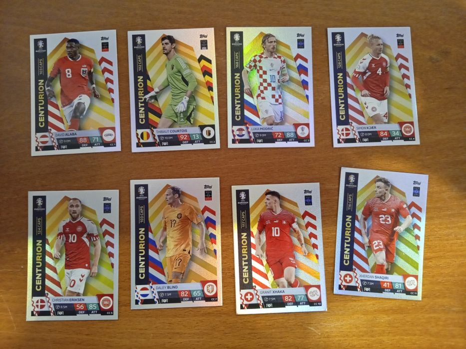 Cartas Topps Match Attax Euro 2024