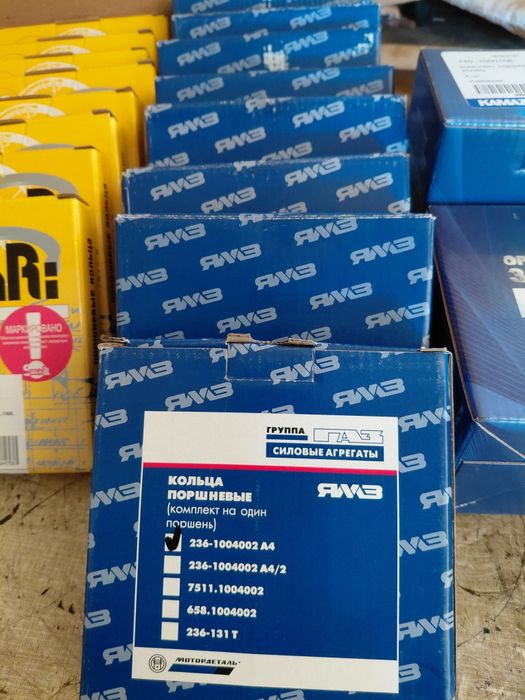 поршневі кільця до КАМАЗ МАЗ ЯМЗ КРАЗ ..вироб..Чехія ЯМЗ СТАПРІ Польща