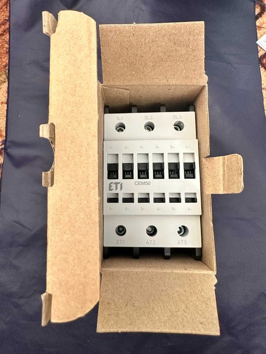 Контактор ETI CEM-50.00-230V-50Hz, 3-ф, 50 А