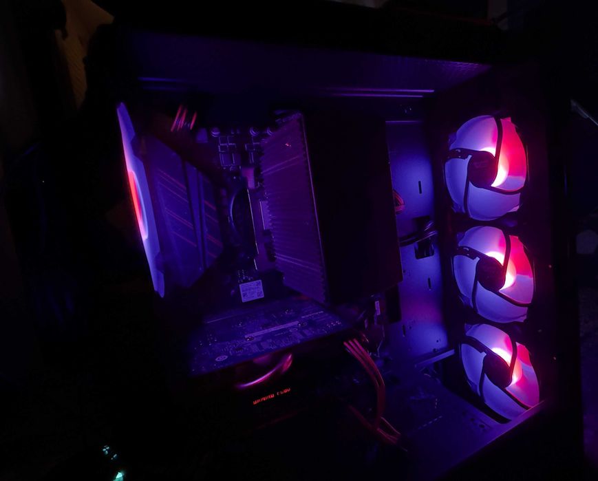 Komputer gamingowy i7 8700,16GB RAM-idealny do rozbudowy - Nowe części