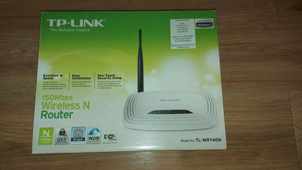 Router TP link  TL WR 740N