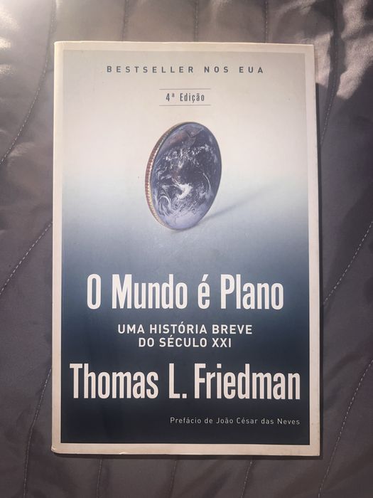 Livro “O Mundo é Plano” – Thomas L. Friedman (estado novo)