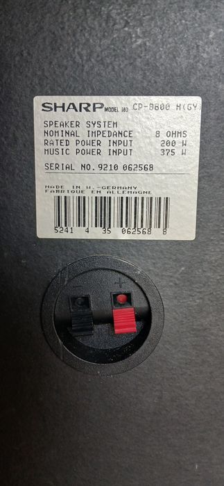 Caixa de som Sharp CP-8800441728897710837764