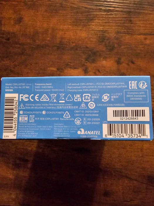 Sennheiser CX Plus True Wireless biały (S509189)