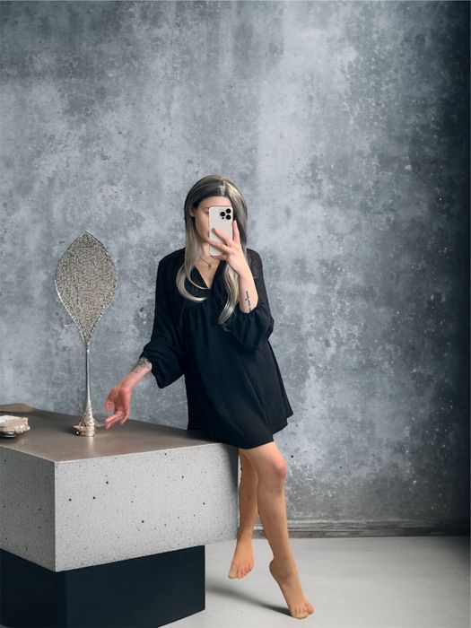 Платье вечернее черное