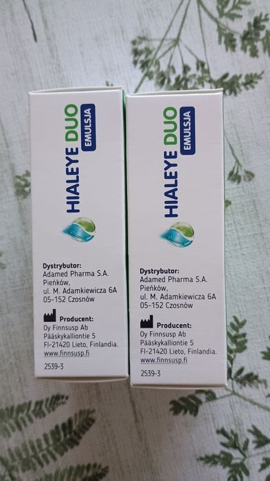 Hialeye Duo emulsja, krople do oczu,10 ml