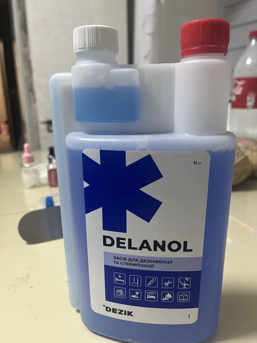 Засіб для дезінфекції та стерилізації Delanol + антисептик біолонг