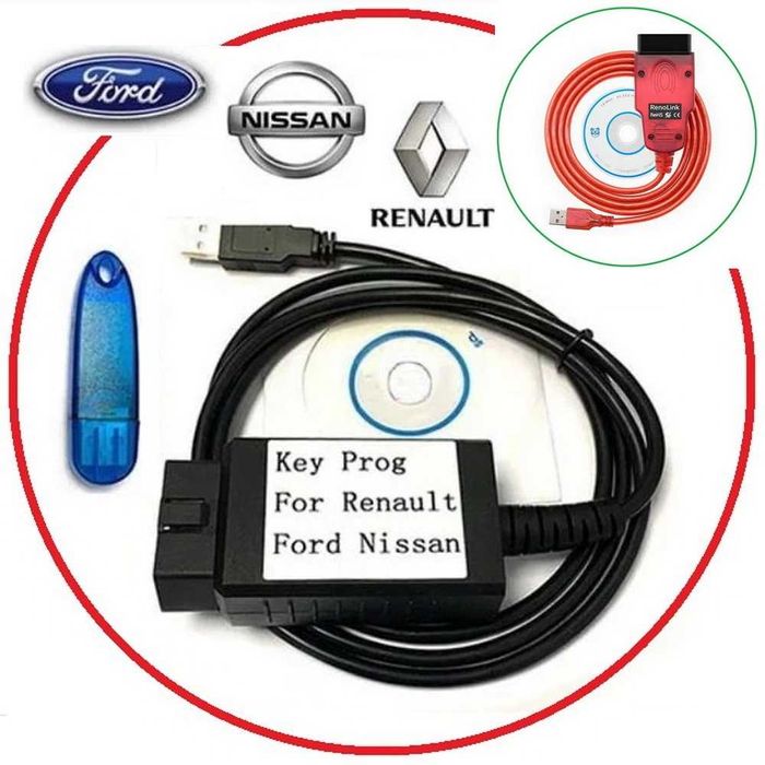 Программатор ключей FNR Key Prog - Ford,Nissan,Renault или RenoLink v2.10