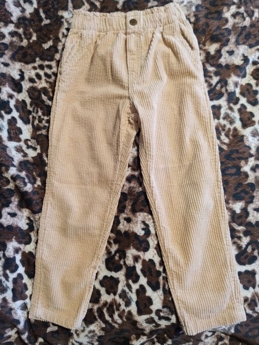 Штани Мом вельветові  для дівчинки 116-122