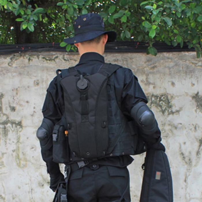 Mochila Tática Militar Hidratação - Camelback 3l - Preto - ARTIGO NOVO