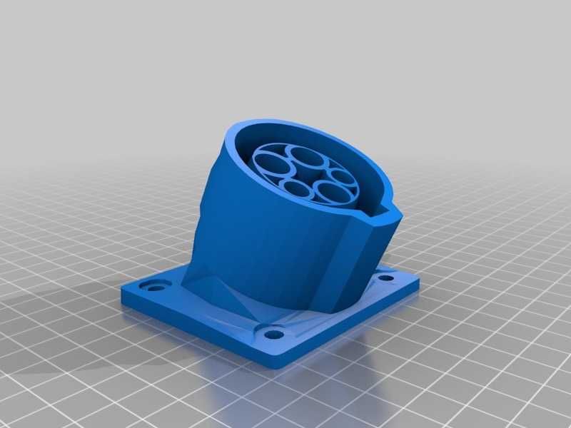 Настенный держатель (холдер) для зарядки J1772 — 3D печать