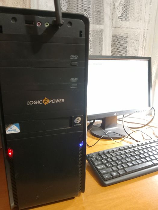 Готовий комп'ютер Intel i5 + монітор LG, повний комплект