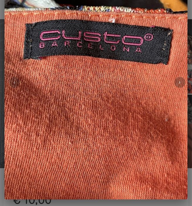 Vestido malha Custo Barcelona