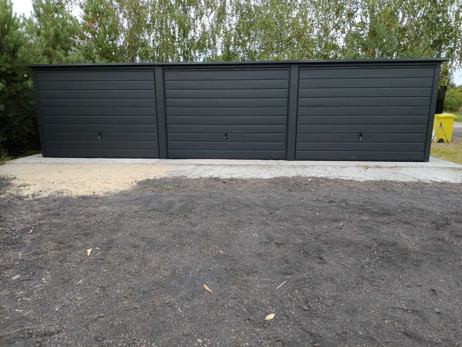 Garaż blaszany garaże blaszane 9x5 7x5 6x6 5x7 Rus- stal profil poziom