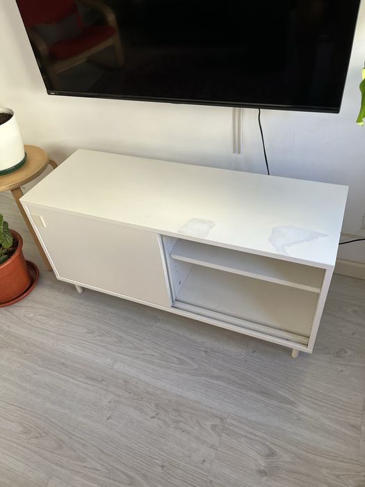 movel tv ikea branco